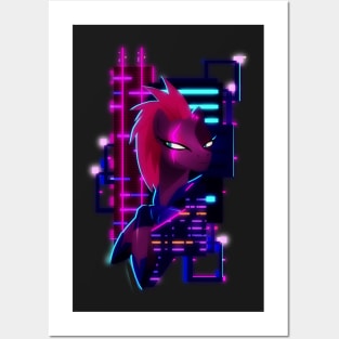 Neon Tempest Shadow Posters and Art